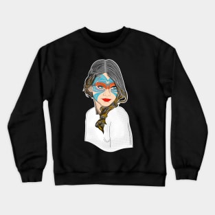 Chica makeup Crewneck Sweatshirt